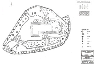 Kyperounta, plan of the herbarium, 1994.